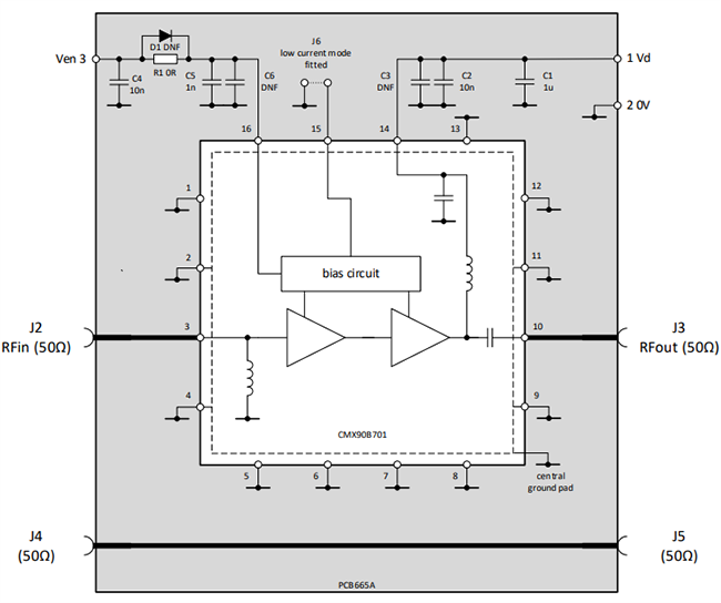 Schematic - CML Micro EV90B70x Evaluation Boards